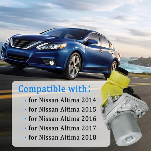 49110-3TA5E Power Steering Pump with Reservoir Assembly Compatible with 2014-2018 Nissan Altima, Replace# 9110-3TA0B 18603148-101 in Kuwait