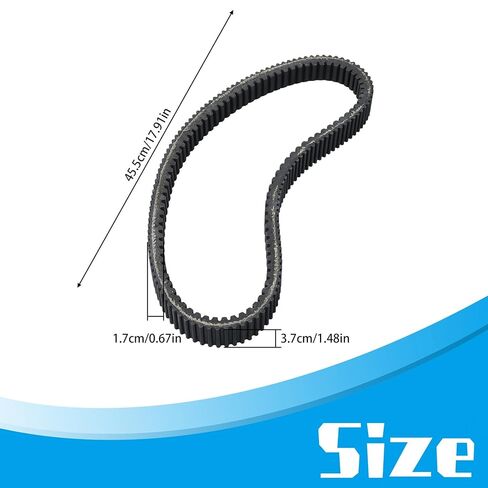 Silscvtt Drive Belt Replacement for 422280656 422280654 Replacement for Can-Am Defender Maverick 800 900 1000 HD8 HD10 2016-2020 in Saudi Arabia