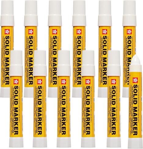 SAKURA Solid Paint Markers with Twist Up Tip - Low Temperature Permanent Marker Pens - Window, Wood, & Glass Marker - Blue Paint - 1 Pack in Saudi Arabia