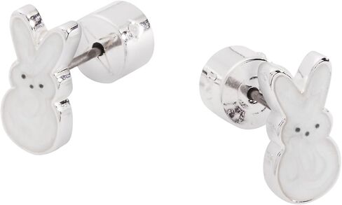 Alex and Ani PEEPS أقراط الأرنب اللؤلؤية البيضاء in Kuwait