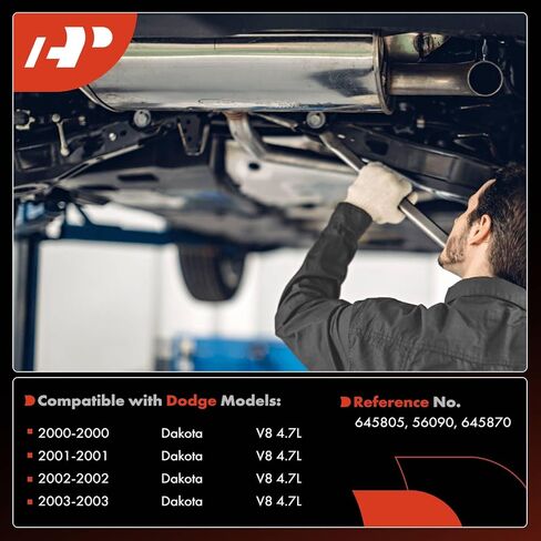 محول حفاز ممتاز A-متوافق بشكل مباشر مع دودج داكوتا 2000 2001 2002 2003 4.7L، 4WD، E.P.A. متوافق in Saudi Arabia