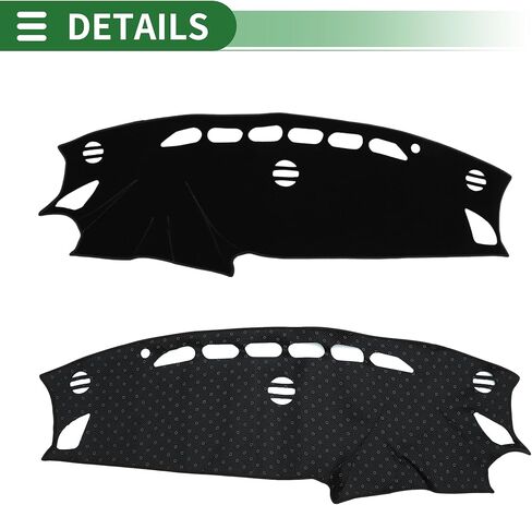 Motoforti Dash Cover, Non-Slip Dashboard Carpet Mat for Mazda CX-5 2012-2016, Polyester, Black in Saudi Arabia