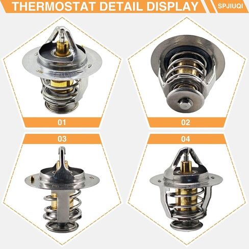 82℃ 180℉ 90916-03100 90916-03117 Engine Coolant Thermostat Fits Toyota 4Runner Land Cruiser Sequoia Tundra Lexus GS400 GS430 GX470 LS400 LS430 LX470 SC400 SC430 4.7L V8 in Saudi Arabia