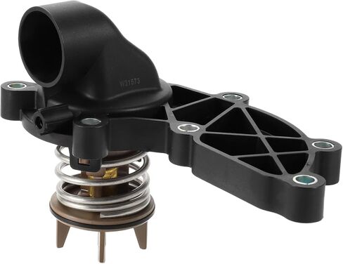 Inner Car Thermostat for Audi S4 S5 A6 A7 Q7 3.0T Durable Engine Coolant Thermostat Housing Assembly No.06E121111AL Plastic 1 Pcs in Saudi Arabia
