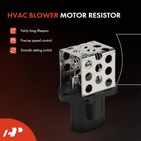 مقاوم محرك منفاخ HVAC ممتاز متوافق مع مركبات شيفروليه وجي إم سي وبونتياك وزحل - إكوينوكس/تيراين 2010-2017، كوبالت 2006-2008، G5 2007-2008، بيرسوت 2006، أيون 2006-2007 in Saudi Arabia