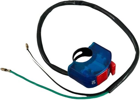 QINGBY Mini Bike Throttle Cable Assembly Twist Handle Grip Blue On Off Switch Kit for 212cc 196cc Coleman CT200U CT200U-EX BT200X Massimo Warrior MB200 CT100U Baja DB30 Motovox MBX10 MBX11 7/8 22mm in Kuwait