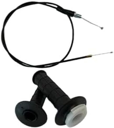 QINGBY Mini Bike Throttle Cable Assembly Twist Handle Grip Blue On Off Switch Kit for 212cc 196cc Coleman CT200U CT200U-EX BT200X Massimo Warrior MB200 CT100U Baja DB30 Motovox MBX10 MBX11 7/8 22mm in Kuwait