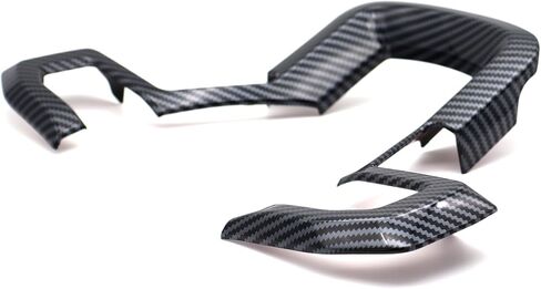 Compatible with Ford F150 2015-2020 ABS Carbon Fiber Car Steering Wheel Decorative Trim Cover, for F250 F350 2017-2022, for 2018-2021 Ford Expedition, Black in Saudi Arabia