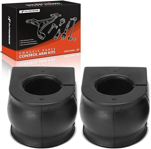 A-Premium 2 x Front To Frame Sway Bar Bushing Kit, Compatible with Chevrolet Silverado 2500 HD, Silverado 3500 HD & GMC Sierra 2500 HD, Sierra 3500 HD, 2011-2019 in Saudi Arabia