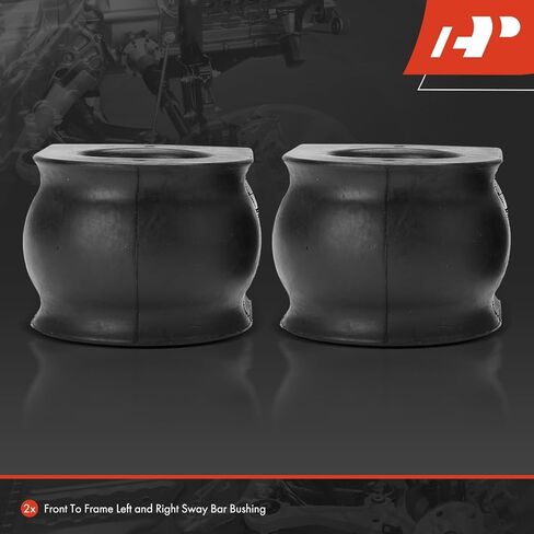 A-Premium 2 x Front To Frame Sway Bar Bushing Kit, Compatible with Chevrolet Silverado 2500 HD, Silverado 3500 HD & GMC Sierra 2500 HD, Sierra 3500 HD, 2011-2019 in Saudi Arabia