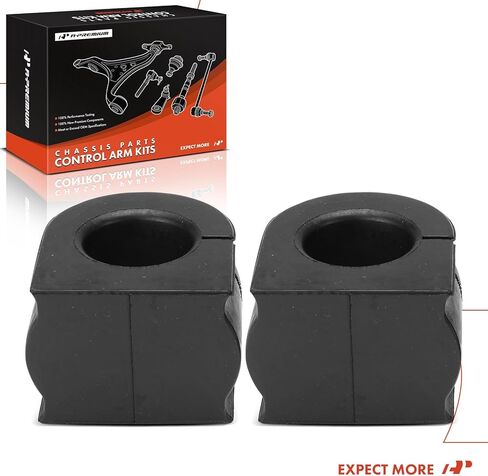 A-Premium 2 x Front To Frame Sway Bar Bushing Kit, Compatible with Chevrolet Silverado 2500 HD, Silverado 3500 HD & GMC Sierra 2500 HD, Sierra 3500 HD, 2011-2019 in Saudi Arabia