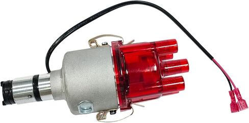 009 موزع الطرد المركزي مع الإشعال الإلكتروني حافظة حمراء شفافة تناسب VW Bug Ghia، استبدل 0231178009EL in Kuwait