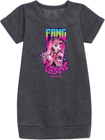 Monster High - Draculaura is Fangtastic - Toddler & Youth Girls Fleece Dress in Saudi Arabia