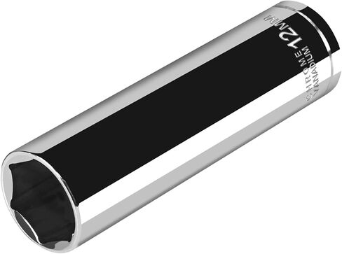 3/8" Drive Deep Socket,10mm Metric Socket 6-Point, CR-V Steel, Mirror Finish in Kuwait