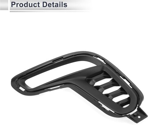 Front Left Fog Light Grill for Dodge Durango 2021-2023 Front Lower Bumper Fog Light Cover Inserts No.68460455AA ABS 1 Pc in Kuwait