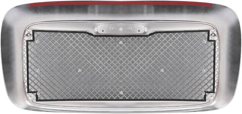 Grill Compatible with 2000-2016 Freightliner Columbia Steel+Plastic Front Bumper Chrome Grille w/Bug Screen in Saudi Arabia