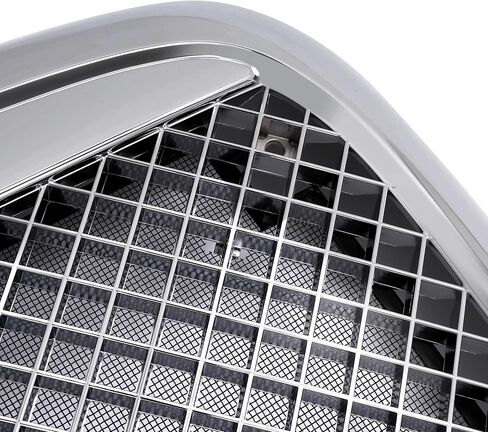 Grill Compatible with 2000-2016 Freightliner Columbia Steel+Plastic Front Bumper Chrome Grille w/Bug Screen in Saudi Arabia