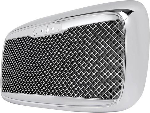 Grill Compatible with 2000-2016 Freightliner Columbia Steel+Plastic Front Bumper Chrome Grille w/Bug Screen in Saudi Arabia