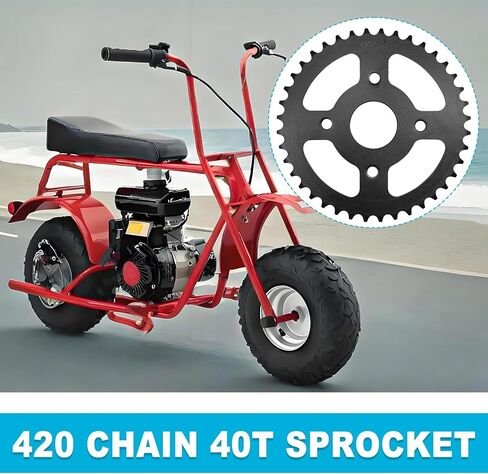Mini Bike and Go Kart Sprocket 40T Tooth 40 41 420 Chain 40mm Bore Powersport Parts for Coleman CT200U-ex BT200X CT200U MB200 Predator 200cc 212cc 196cc 6.5hp Baja Warrior in Saudi Arabia