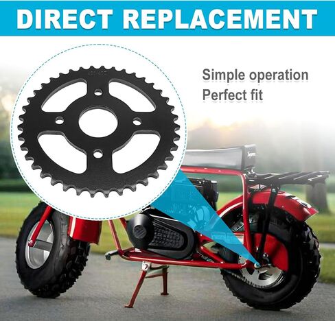 Mini Bike and Go Kart Sprocket 40T Tooth 40 41 420 Chain 40mm Bore Powersport Parts for Coleman CT200U-ex BT200X CT200U MB200 Predator 200cc 212cc 196cc 6.5hp Baja Warrior in Saudi Arabia