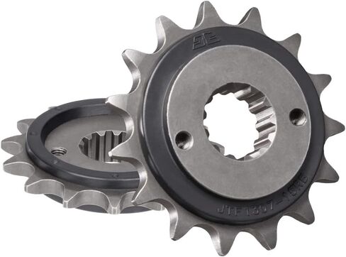 JT Sprockets JTF1307.15RB 15 Tooth Rubber Cushioned Front Countershaft Sprocket in Saudi Arabia