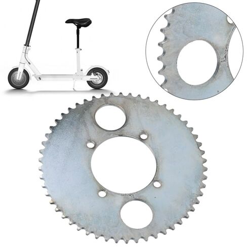 T8F 54T Tooth Rear Sprocket – 4-Hole 54mm Metal Chain Sprocket Replacement for Electric Scooters, Gas Scooters, ATV & Dirt Bikes in Kuwait