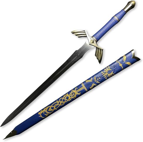 نسخة طبق الأصل من سيف البطل - دعامة مستوحاة من المغامرة الخيالية للحفلات التنكرية ولعب الأدوار والهالوين - مجموعة ديكورية in Kuwait