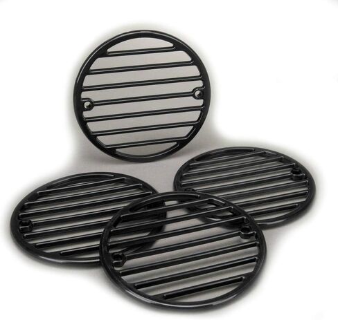 C3 Corvette Black Tail Light Louver Grilles Cover Kit Fits: 80 through 82 Corvettes in Saudi Arabia