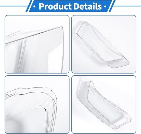 Headlight Lens Cover Headlight Headlamp Lense Clear Lens Cover for Audi Q3 2012-2015 Clear Pc 1 Pc Front Right Car in Saudi Arabia
