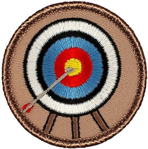 رقعة Bullseye Patrol - رقعة مطرزة دائرية بقطر 2 بوصة (خياطة) in Saudi Arabia