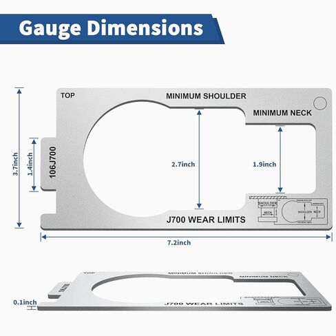أداة قياس دبوس الملك، مدقق دبوس الملك للعجلة الخامسة يتوافق مع معيار SAE J700 للارتداء، قياس الارتفاع والتربيع، يمنع حوادث المقطورة، فضي in Kuwait