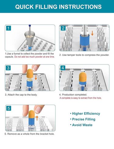 مجموعة آلة تعبئة الكبسولات - أدوات صينية حشو حبوب منع الحمل لتحضير كبسولات الجل الفارغة بسرعة جميع الأحجام 000 00 0 1 2 3 4 5، أداة ملاعق الملاعق المخبرية 13 قطعة in Kuwait