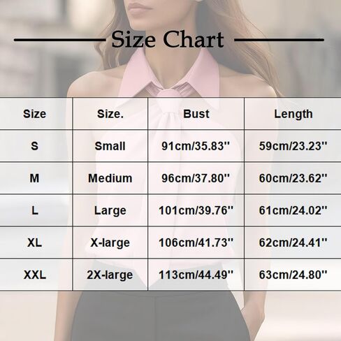 Tank Top for Women Dressy Solid Color Bow Tie Collar Fashion Sleeveless Blouses Halter Neck and Backless Tanks in Saudi Arabia