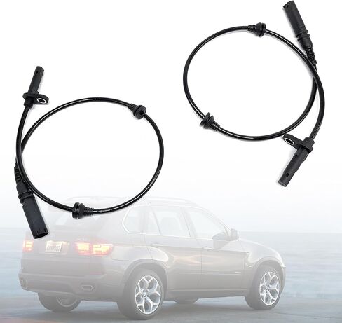 ABS Wheel Speed Sensor 2-Pack - Compatible with BMW X5 X6 - Replaces OE# 34526771776, ALS1832 - Front in Saudi Arabia