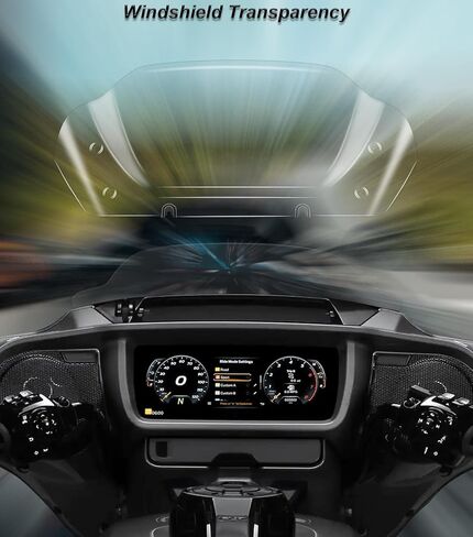 فاصل الرياح للزجاج الأمامي مقاس 8 بوصات يناسب Harley Davidson CVO Street Glide FLHXSE 2023-up، Street Glide FLHX 2024-up، 2025-up FLHXU، 2026-up FLHLT، FLHLTSE، FLHXL، FLHXLSE، FLHXSTSE in Kuwait