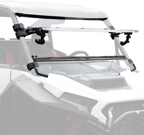 KIWI MASTER Flip Up Windshield for 2024-2026 Polaris RZR XP 1000/RZR XP S 1000 Accessories, Hard Coat Poly Front Window, Heavy Duty Polycarbonate, Scratch Resistant in Saudi Arabia
