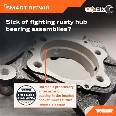 Dorman 686-277 Rear Driver Side Loaded Knuckle Compatible with Select Ford Models (OE FIX) in Saudi Arabia