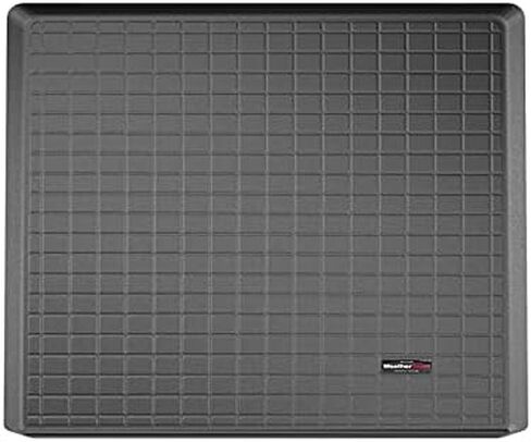 WeatherTech بطانة صندوق السيارة لسيارة شيفروليه تاهو، خلف الصف الثاني (401223)، أسود in Saudi Arabia
