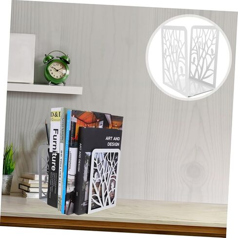 NUOBESTY 2pcs Cute Bookends for Shelves Multi-Function Book Organizer Book Supply in Saudi Arabia