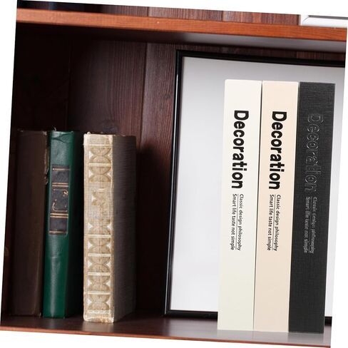 Zerodeko 3pcs Book Ornament Book Shelf Decor Aesthetic Fake Home Decor Display Prop Tabletop Ornament in Saudi Arabia