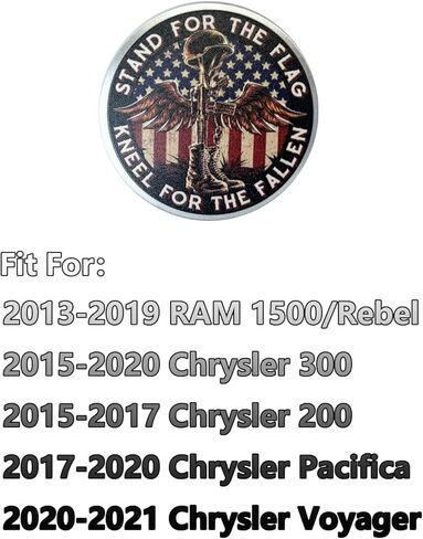 غطاء مقبض مفتاح ناقل الحركة من الألومنيوم لوحة تقليم ناقل الحركة لدودج رام 1500/2500 حامل متقاطع لساحة المعركة لركوع العلم للوطنيين الذين سقطوا in Kuwait