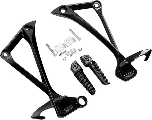 TCT-MOTORPARTS Rear Passenger Footpegs Foot Peg Bracket Fits for Kawasaki Ninja ZX10R 2011-2014 in Saudi Arabia
