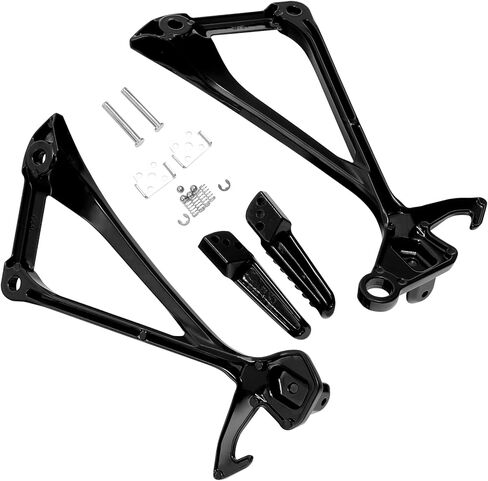 TCT-MOTORPARTS Rear Passenger Footpegs Foot Peg Bracket Fits for Kawasaki Ninja ZX10R 2011-2014 in Saudi Arabia