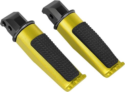 Motorcycle Footpegs Rear Passenger Foot Pegs Replacement for Honda CB600F HORNET 2007-2015 CB1000R CBR600F CBR600RR CBR1000RR CBR900 VTR1000 Foot Rests Pedal (black) in Saudi Arabia