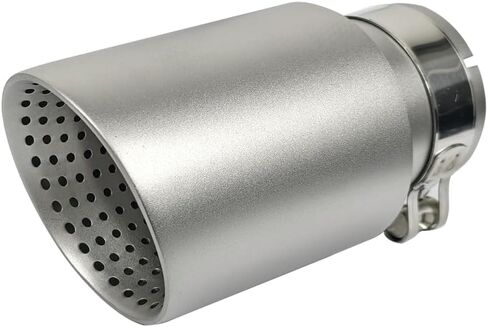 2.5 "مدخل العادم نصائح تناسب 62-63 مللي متر OD Tailpipe العادم الذيل الحلق أنابيب طرفية تعديل أجزاء أسود in Kuwait