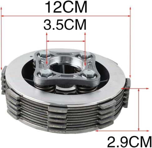 مجموعة لوحة ضغط القابض العالمية متوافقة مع CBF150 BROS NXR150 XR150 GL150 CB190R CB190X CB190S CBF190TR استبدال ما بعد البيع in Saudi Arabia