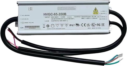 1 قطعة يعتم LED امدادات الطاقة HVG-65-12B HVG-65-24B HVG-65-42B HVG-65-48B HVG-65-54B 65 واط (HVG-65-12B) in Kuwait
