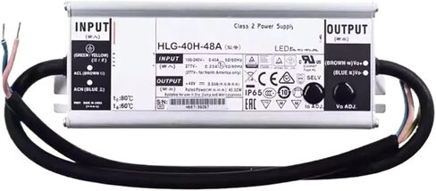 1 قطعة يعتم LED التيار الكهربائي HLG-40H-12B HLG-40H-15B HLG-40H-20B HLG-40H-24B HLG-40H-30B HLG-40H-36B HLG-40H-42B 40W (HLG-40H-54B) in Kuwait