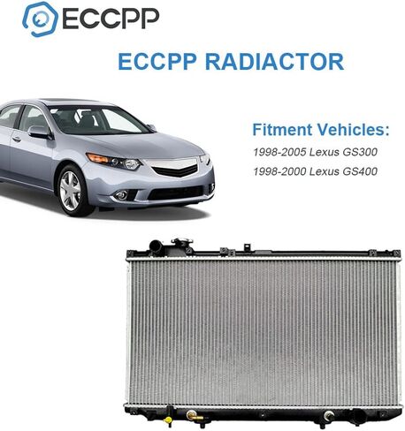 ECCPP 2222 المبرد لـ 1998-2005 لكزس لـ GS300 3.0L 1998-2000 لـ لكزس لـ GS400 4.0L in Saudi Arabia