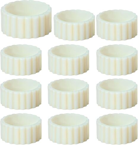 12Pcs Candle Grips, Silicone Candle Grippers for Taper Candles to Secure Candles Upright, Reusable Protectors for Wedding Centerpieces & Table Decor in Saudi Arabia